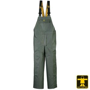 Cotte de travail à bretelles Guy COTTEN Armorique (Nylpeche - Vert - Taille L)