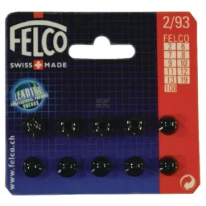 Set Amortisseurs (2/93) pour Secateur Felco 2, 6, 7, 8, 9,10,11, 12, 13,16,17,19,100,6CC,8CC,50,51