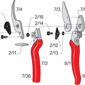 Pièces détachées pour sécateur FELCO 8