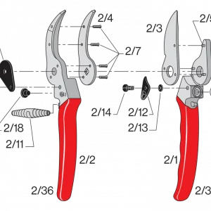 Pièces détachées pour sécateur FELCO 2