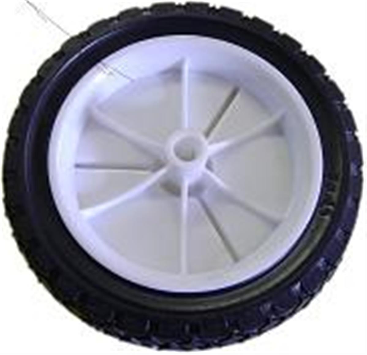 Roues de tondeuse pleines 200 mm (la paire)