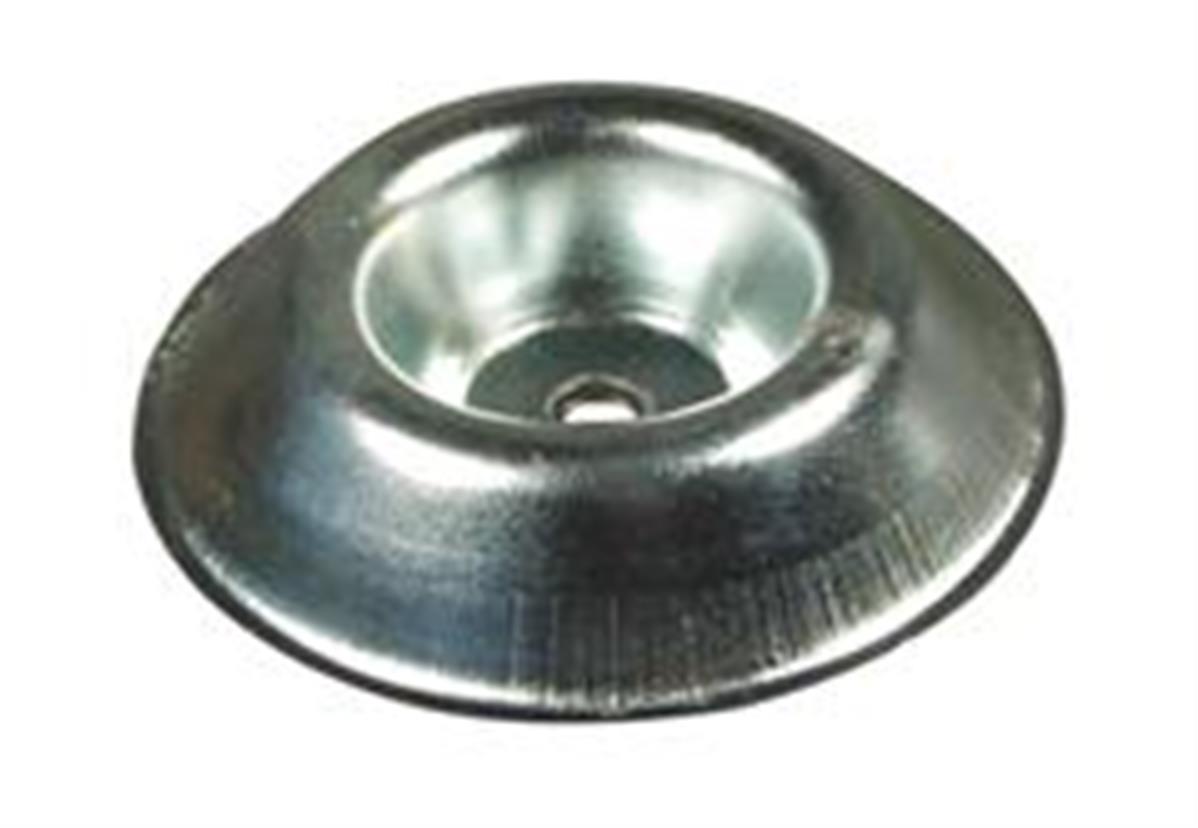 Bol glisseur metal diametre 85 mm trou de 14 mm