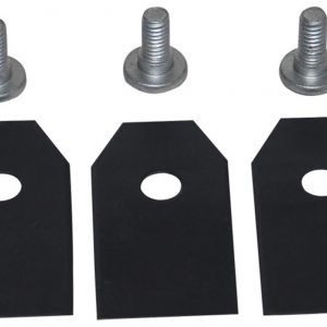 Jeu de 3 lames adaptable pour robots electrolux, HUSQVARNA, gardena, electro