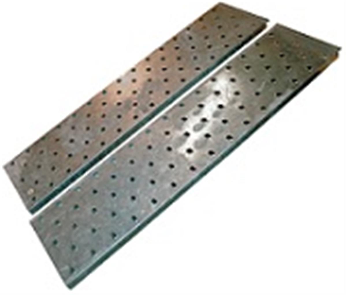 Rampes galvanisees long 1.50 m charge 800 kg par paire