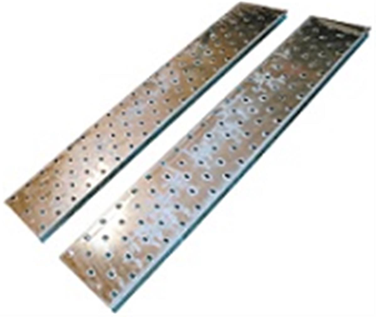 Rampes galvanisees long 2m charge 800kg par paire