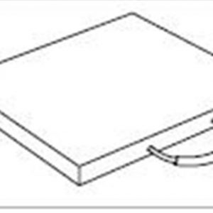 Power pads carré en 600x600x60mm