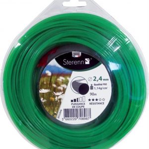 Fil de debroussailleuse rond 2,4mm 90m