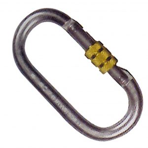 Mousqueton a vis galvanise