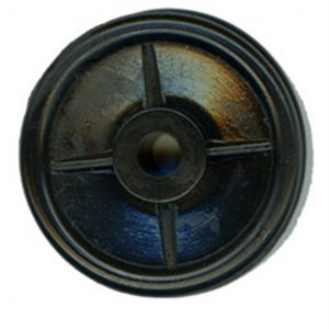 Poulie plastique pour fixation sur remorque - x 10