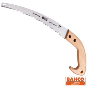 Scie Arboricole Type Vigneron Lame 360 mm Manche Bois Bahco