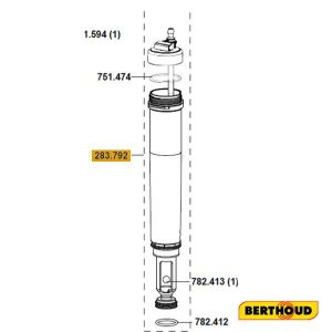 Cloche à Air Complète Cosmos 18 Pro Après 2012 Berthoud