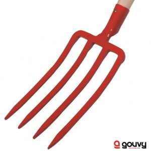 Fourche Bêche 30 cm Epaisseur 9 mm Emmanchée Gouvy