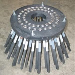 Brosse adaptable pour balayeuse de voierie