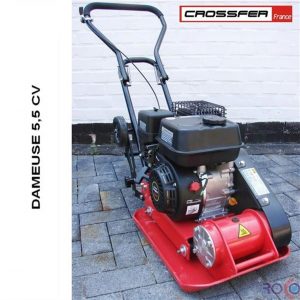 Dameuse plaque vibrante compacteuse 5,5cv