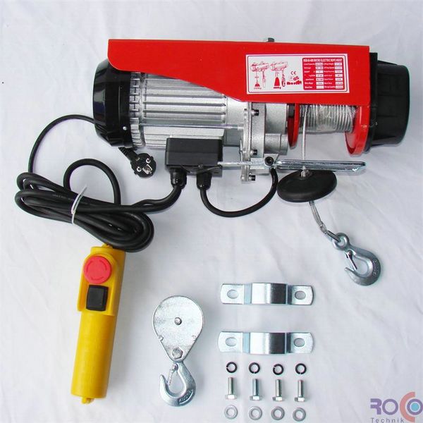 Palan 600 treuil electrique 220v 300 à 600kg