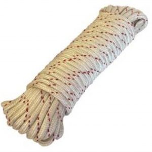 Corde de polyester double tressee 12mm 50 m