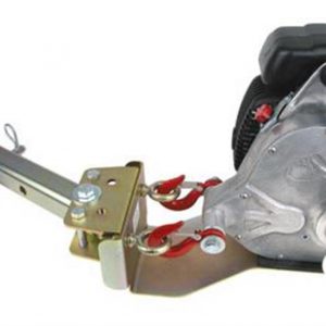 Systeme d'ancrage treuil avec tube carre