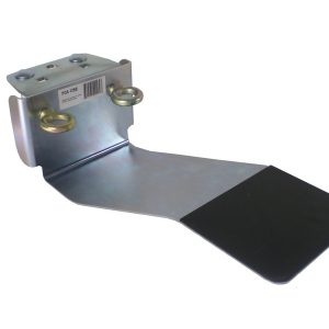 Plateau de support de treuil avec goupille coudee