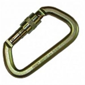 Mousqueton bloquant en acier