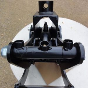 Pince griffe a bois hydraulique forestier avec adaptateur direct de rotator