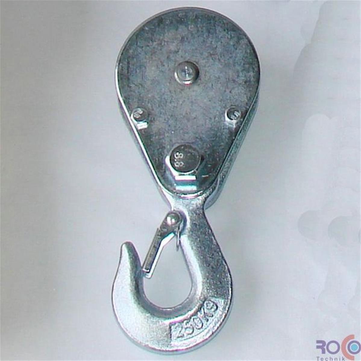 Poulie pour palan jusqu'a 250 kg