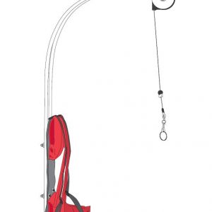 Harnais poulie support taille haies