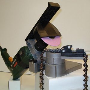 Affuteuse de chaines sur perceuse